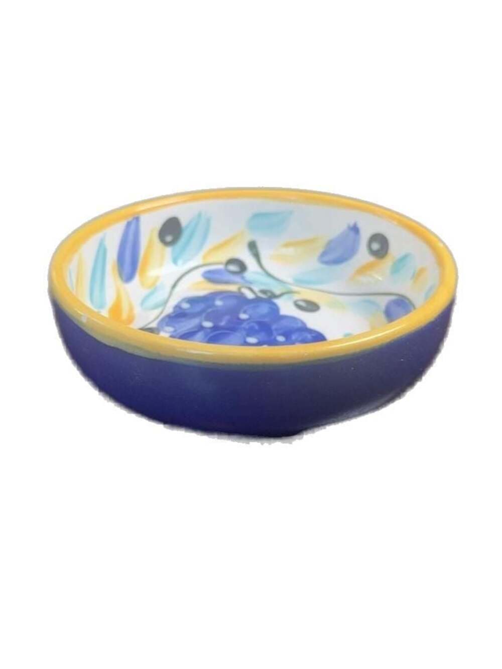 Elaine Greene Pottery Imagery Hand Painted Signed Small Bowl